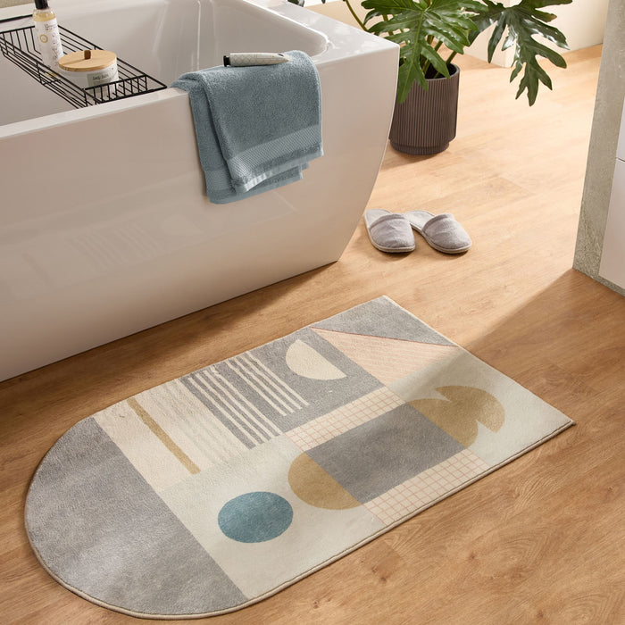 Gino Falcone Ariella Badmat 50 x 60 cm - Grijs