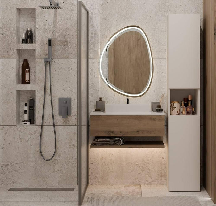 NADUVI Collection Badkamerkast Nolo met open vak