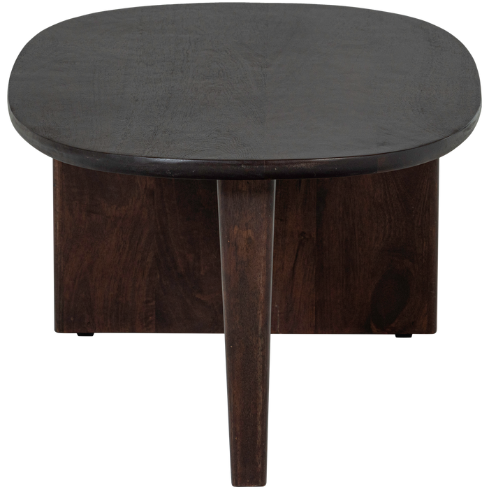 WOOOD Seam Salontafel - Mango Hout - Walnoot - 40x110x60