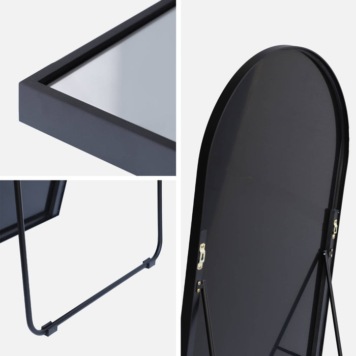 sweeek - Vrijstaande aluminium spiegel