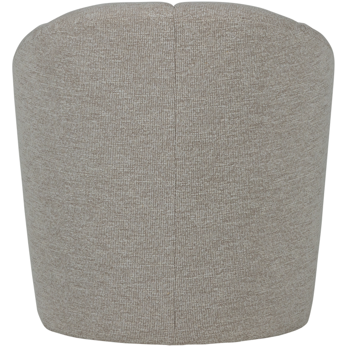 WOOOD Mojo Draaifauteuil - Bouclé - Ecru Melange - 75x68x77