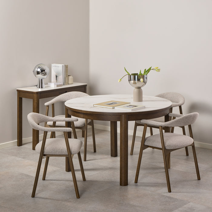 by fonQ Marmo Verlengblad Eettafel