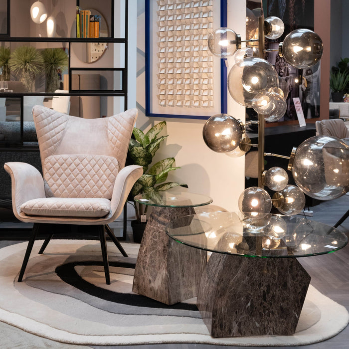 Kare Design Rocky Bijzettafel - Ø45cm