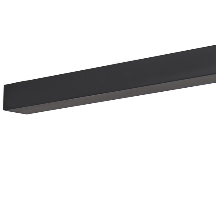 Beliani - ACULEO - Douchescherm - Zwart - Veiligheidsglas