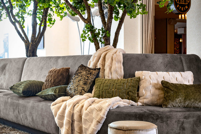 Dutch Decor kussenhoes FERRE - 40x60 cm Irish Cream