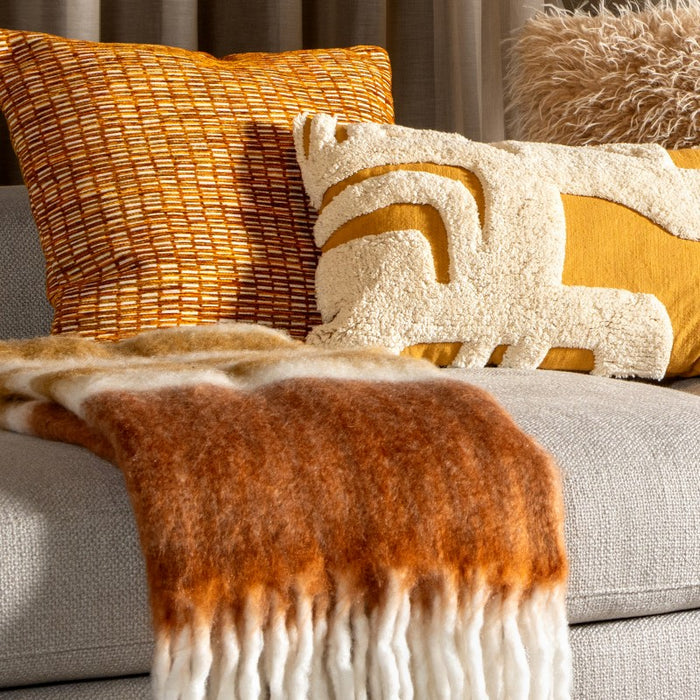 Dutch Decor sierkussen ELLEN - 45x45 cm Potters Clay