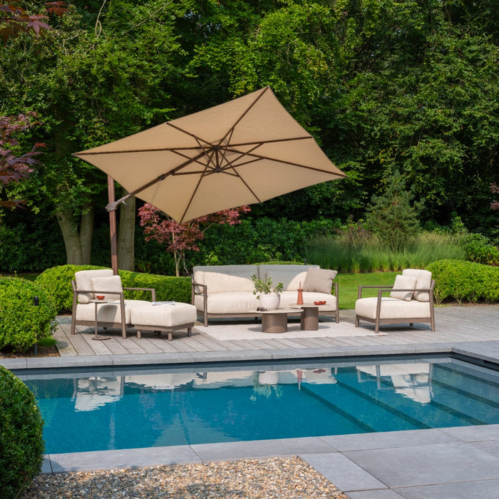 4-Seasons Capresi 3-zits loungebank - terre