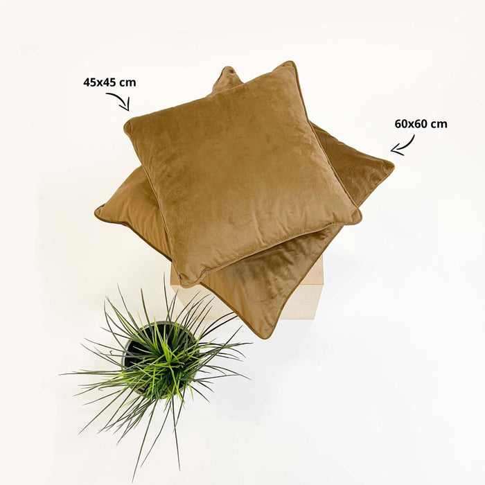 Dutch Decor kussenhoes FINN - 60x60 cm Tobacco Brown