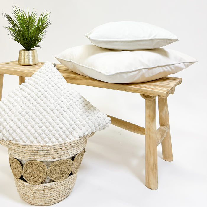 Dutch Decor kussenhoes FINN - 60x60 cm Snow White