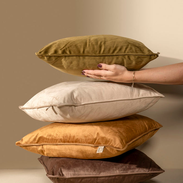 Dutch Decor kussenhoes FINN - 45x45 cm Tobacco Brown