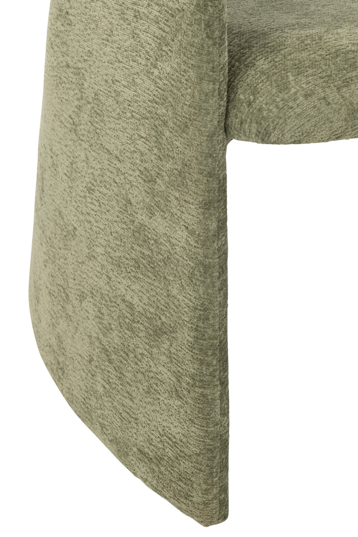 J-Line stoel Anise - textiel - muntgroen