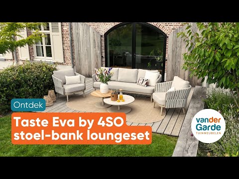 Taste Eva stoel-bank loungeset - 3-delig