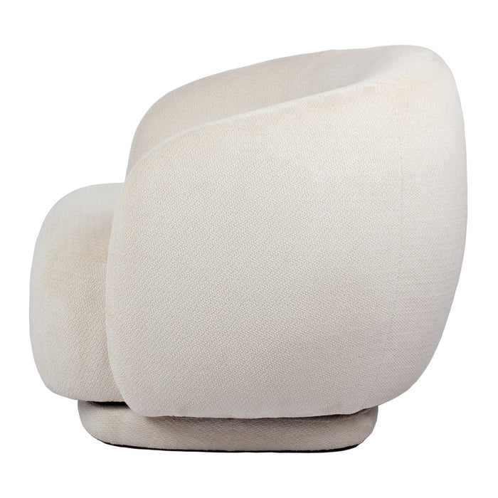 by fonQ Dimi Draaibare Fauteuil - Crème