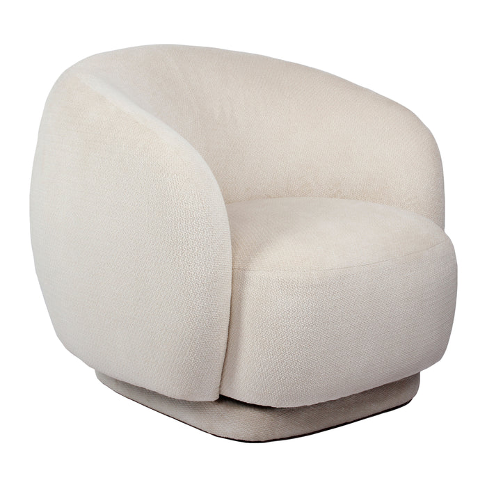 by fonQ Dimi Draaibare Fauteuil - Crème