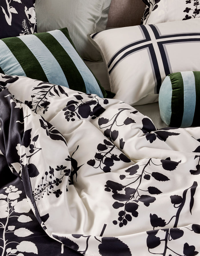 Essenza Liva Kussensloop 60x70 cm - Antraciet