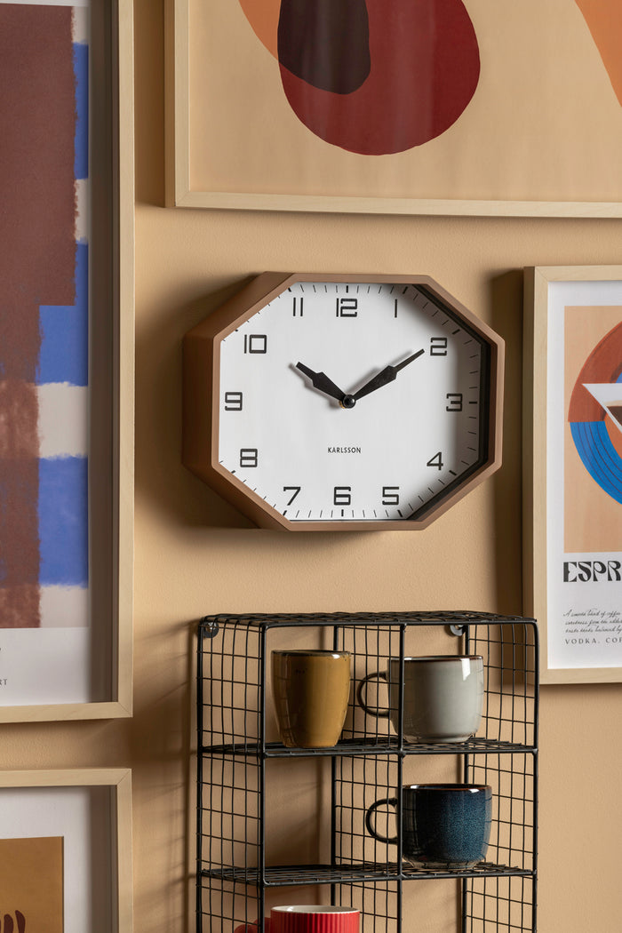 Karlsson - Wall Clock Modern Factory Octagon