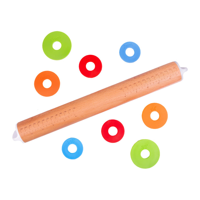 Krumble Deegroller verstelbaar hout