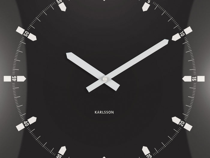 Karlsson - Wall Clock Sucinto Dome Square