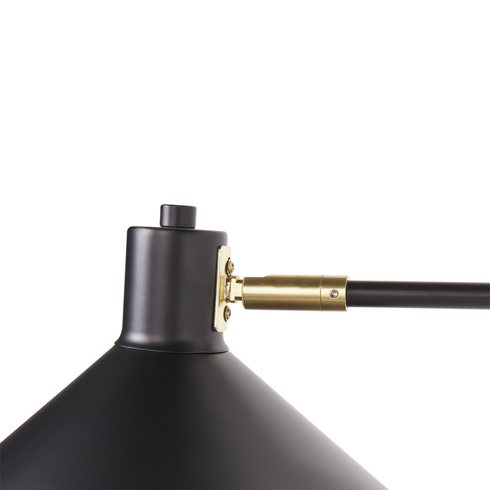 Beliani - KADASSA - Wandlamp - Zwart - Staal