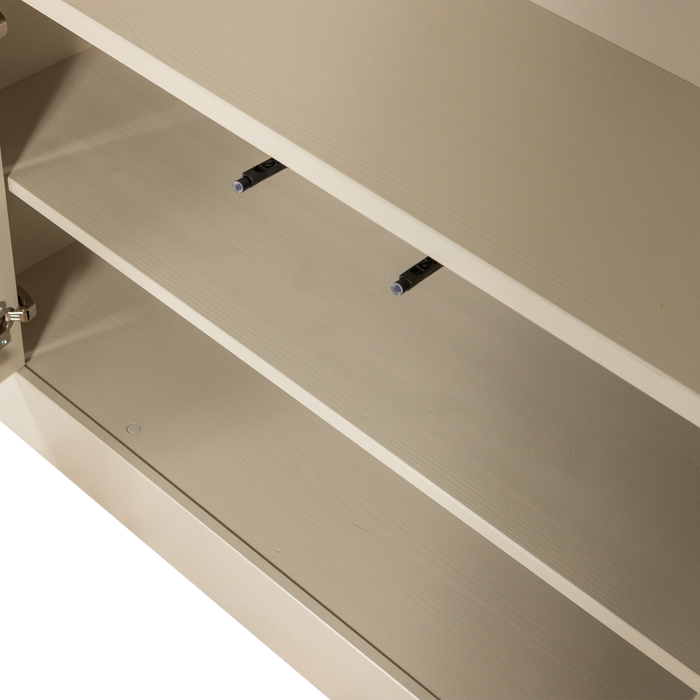 vtwonen Wallcover Wandkast - Grenen Hout - Dust|Grijs - 229x117x31