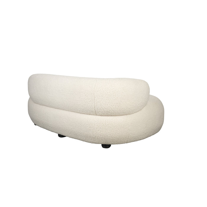 by fonQ Cosmo 2,5-zitsbank - Teddy - Wit