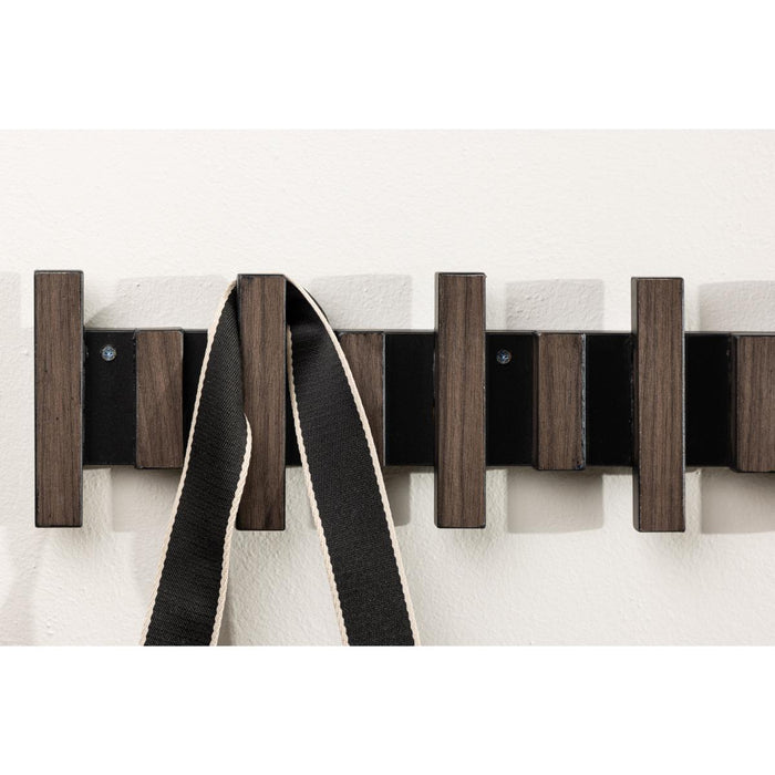 Svea - Sonja wandkapstok - 75 cm - mokka