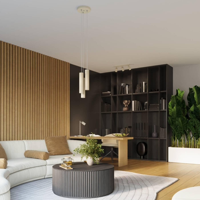 Sollux Hanglamp Karbon 3-lichts