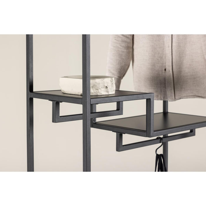 Svea - Ilaria kledingrek - 85 x 188 cm - zwart