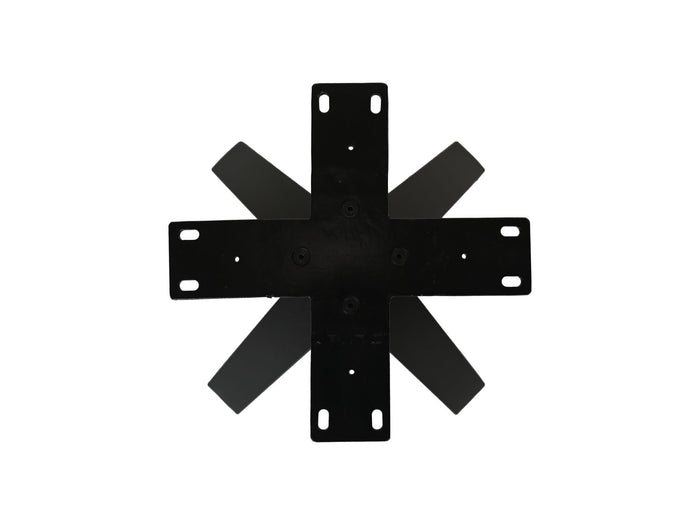 HSM - HSM Collection-Tafelonderstel Crow-80x80x72-Zwart-metaal