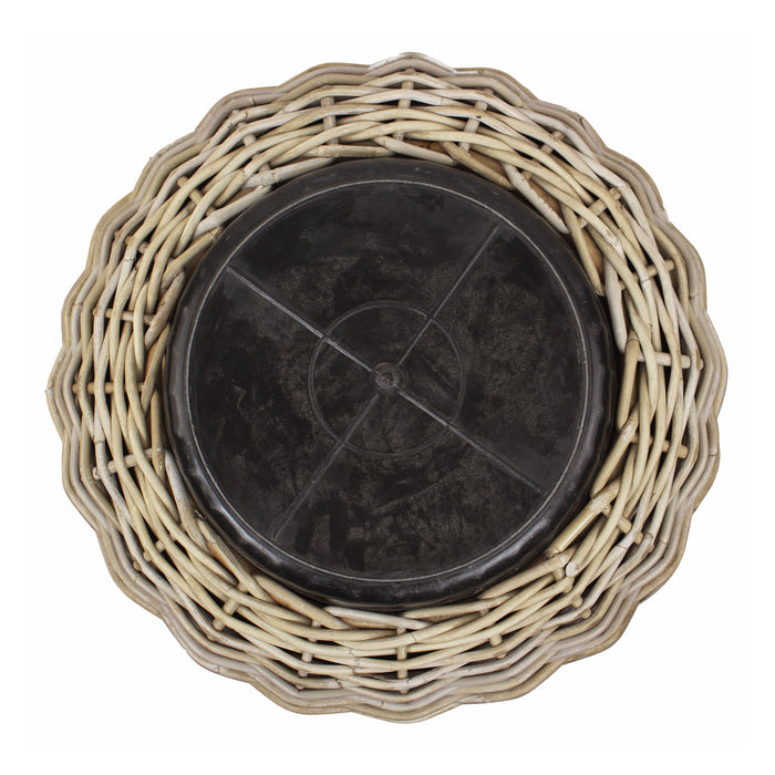 Van der Leeden Tina Bloempot Ø 57 cm - Grijs