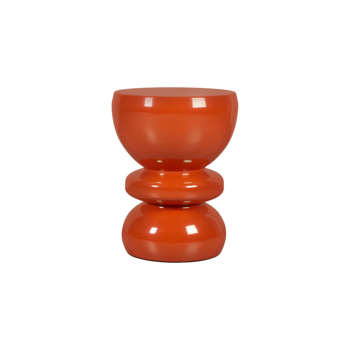 Bijzettafel Freiburg - Oranje - Metaal