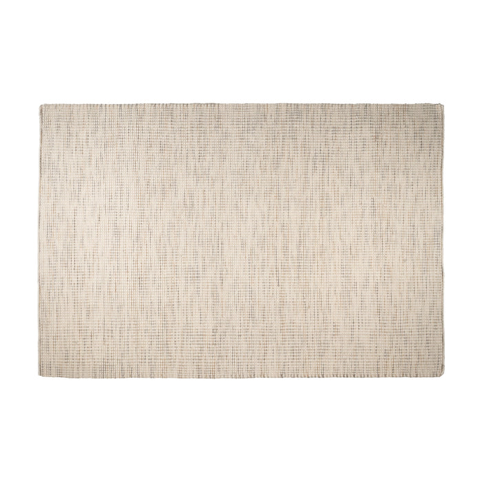 Vloerkleed Stip - Greige - 100% Wol - 160x0x230cm (BxHxD)