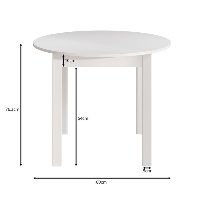 Meubella - South - Eetkamertafel - Eiken