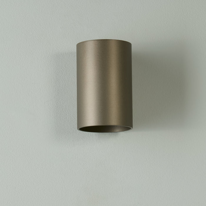 Searchlight Wall Wandlamp Cilinder - H 10 cm - Latte