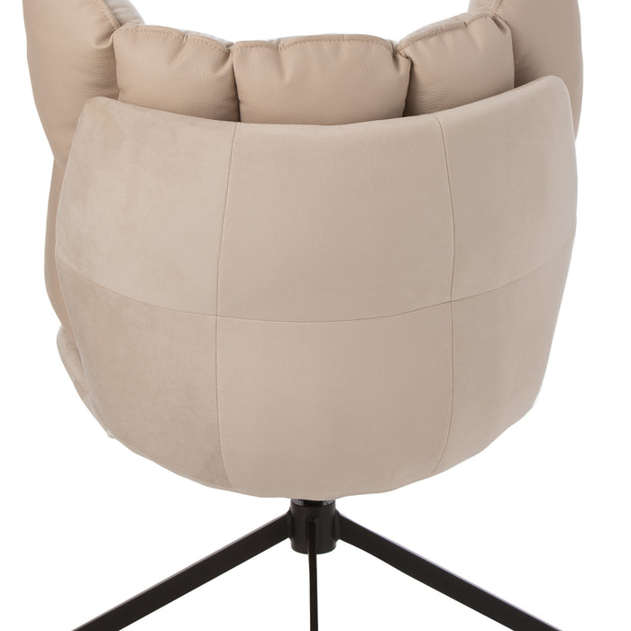 J-Line stoel Relax Kussen - textiel|metaal - beige