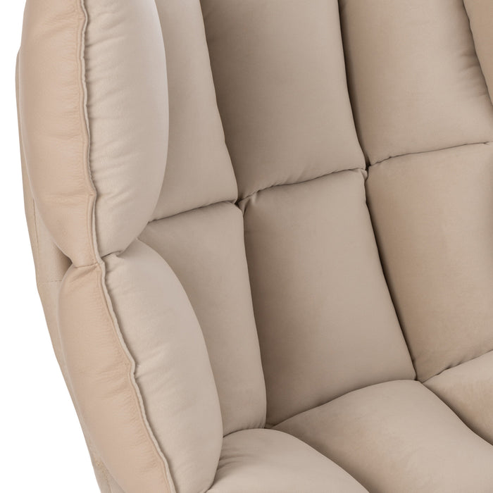 J-Line stoel Relax Kussen - textiel|metaal - beige