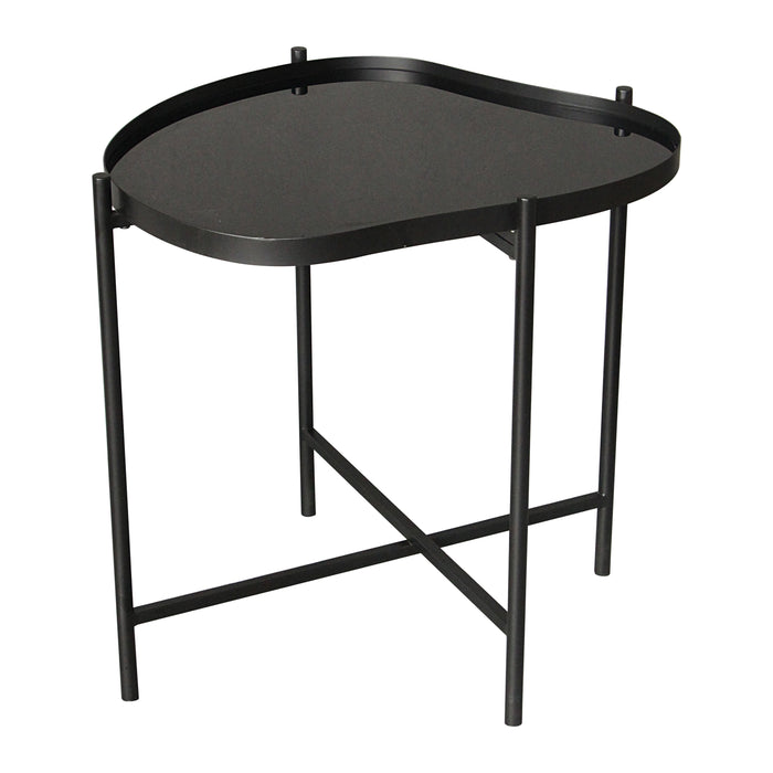 by fonQ Cross Bijzettafel - Zwart