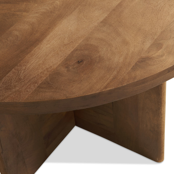 by fonQ Brato Eettafel Ø 150 cm - Mangohout
