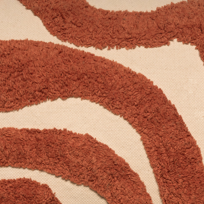 by fonQ Wave Sierkussen 40 x 60 cm - Terra