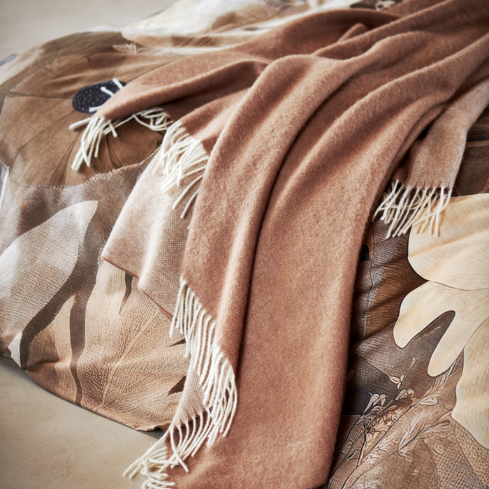 Vandyck Bellavita Plaid 160 x 260 cm - Soft `Tan