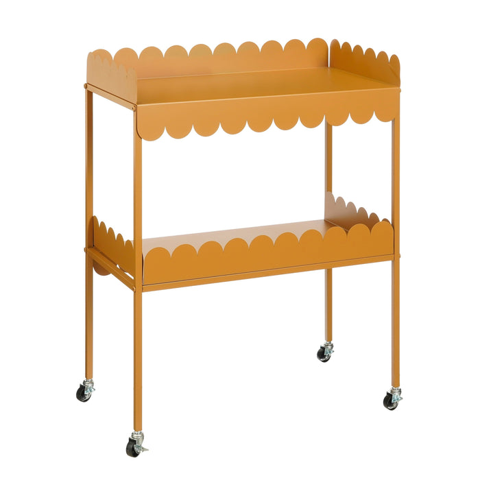 Mica Decorations Plantentafel op Wielen - L69 x B36 x H89 cm