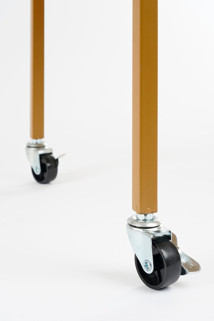 Mica Decorations Plantentafel op Wielen - L69 x B36 x H89 cm