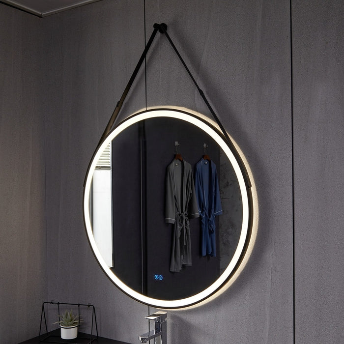 Vtw Living - Badkamerspiegel Met Led Verlichten - Anti Condens - 80 cm