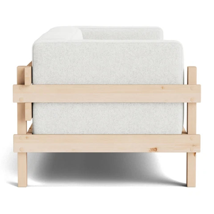 Normann Copenhagen Kube 3-zitsbank - Lichtgrijs / Beige