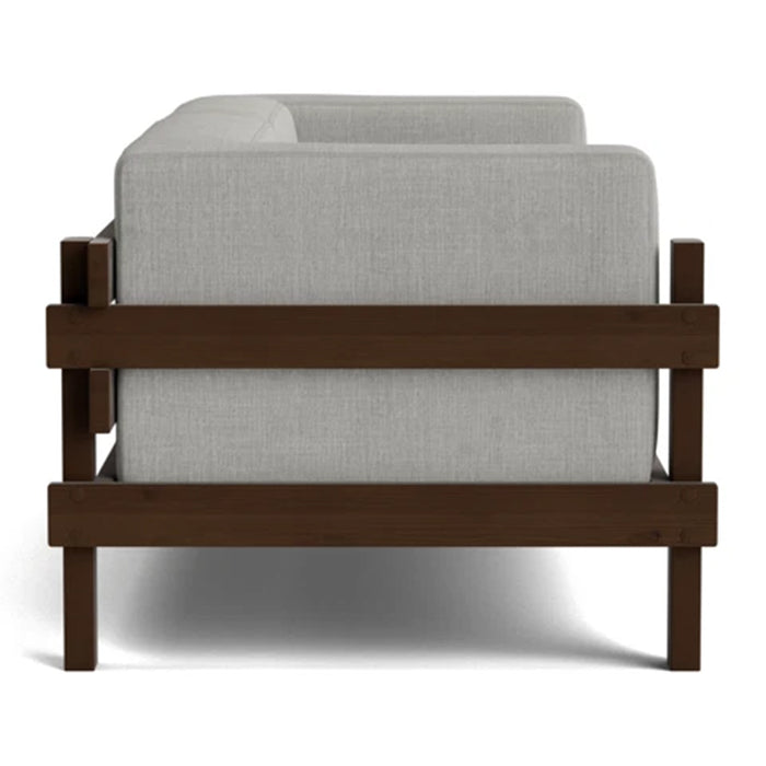 Normann Copenhagen Kube 3-zitsbank - Grijs / Donkerbruin