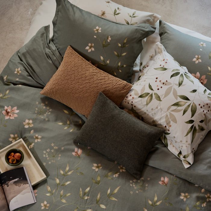 Vandyck Fleurine Dekbedovertrek 240 x 200/220 cm - Cream Tan