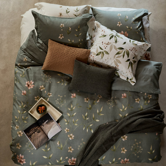 Vandyck Fleurine Dekbedovertrek 240 x 200/220 cm - Cream Tan