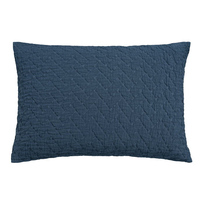 Vandyck Pure 10 Kussensloop 40 x 55 cm - Blue Ink