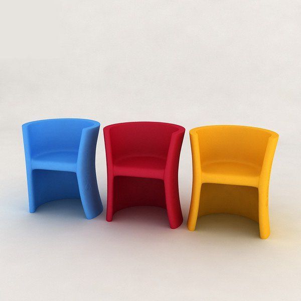 Trioli kinderstoel rood