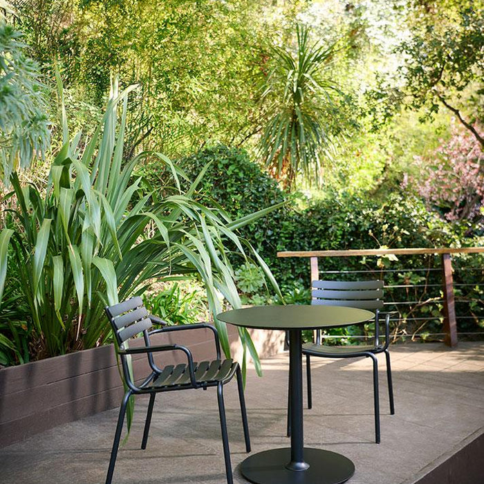 Houe Alua tuinstoel met armleuning Olive Green